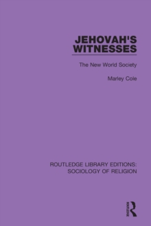 Jehovah's Witnesses : The New World Society