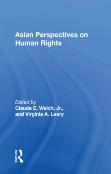 Asian Perspectives On Human Rights