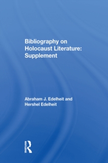 Bibliography On Holocaust Literature : Supplement