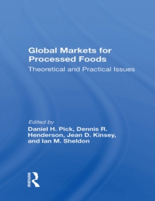 Global Markets For Processed Foods : Theoretical And Practical Issues