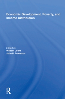 Economic Development, Poverty, And Income Distribution