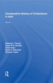 Comparative History Of Civilizations In Asia : Volume 1