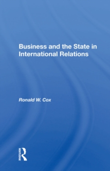 Business And The State In International Relations