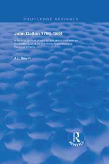 John Dalton, 1766-1844 : A Bibliography of Works By and About Him