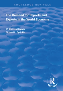 The Demand for Imports and Exports in the World Economy