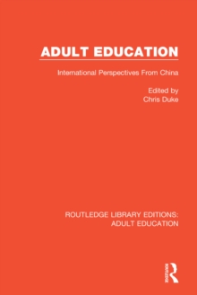 Adult Education : International Perspectives From China