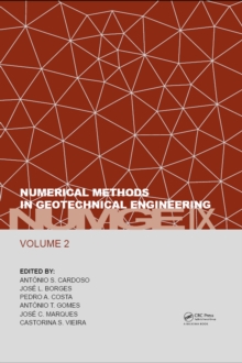 Numerical Methods in Geotechnical Engineering IX, Volume 2 : Proceedings of the 9th European Conference on Numerical Methods in Geotechnical Engineering (NUMGE 2018), June 25-27, 2018, Porto, Portugal