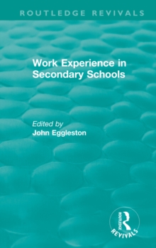 Work Experience in Secondary Schools