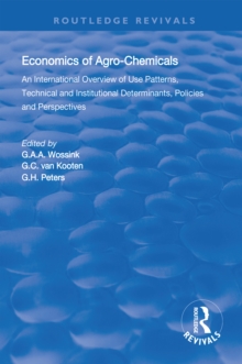 The Economics of Agro-Chemicals : An International Overview of Use Patterns, Technical and Institutional Determinants, Policies and Perspectives