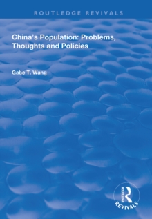 China's Population : Problems, Thoughts and Policies