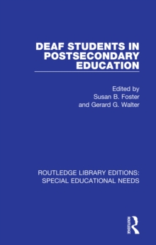 Deaf Students in Postsecondary Education