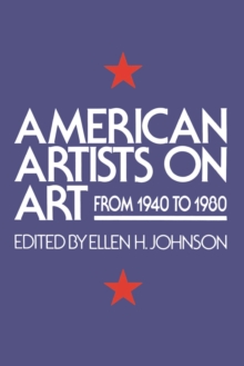 American Artists On Art : From 1940 To 1980