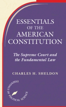 Essentials Of The American Constitution