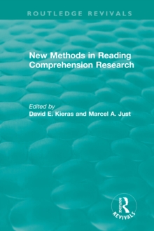 New Methods in Reading Comprehension Research