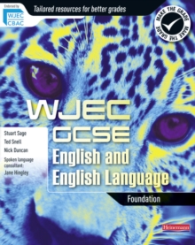 WJEC GCSE English and English Language: Foundation Student Book, Paperback Book WJEC GCSE English and English Language: Foundation Student Book, Paperback Book