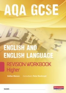 Revise GCSE AQA English/Language Workbook - Higher, Paperback Book Revise GCSE AQA English/Language Workbook - Higher, Paperback Book