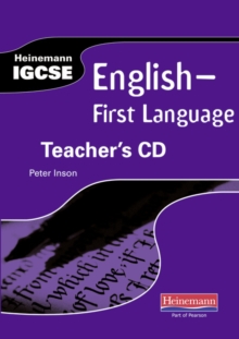 Heinemann IGCSE English - First Language Teacher's CD, CD-ROM Book Heinemann IGCSE English - First Language Teacher's CD, CD-ROM Book