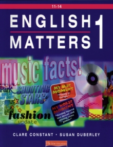 English Matters 11-14 Student Book 1, Paperback Book English Matters 11-14 Student Book 1, Paperback Book