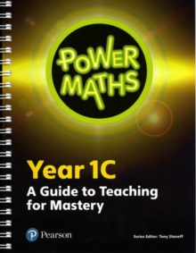 Power Maths Year 1 Teacher Guide 1C, Paperback Book Power Maths Year 1 Teacher Guide 1C, Paperback Book