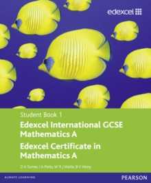 Edexcel International GCSE Mathematics A Student Book 1 with ActiveBook CD, Mixed media product Book Edexcel International GCSE Mathematics A Student Book 1 with ActiveBook CD, Mixed media product Book