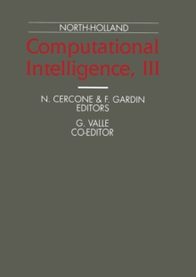 Computational Intelligence, III