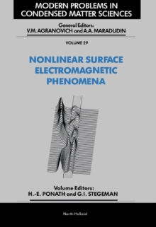 Nonlinear Surface Electromagnetic Phenomena