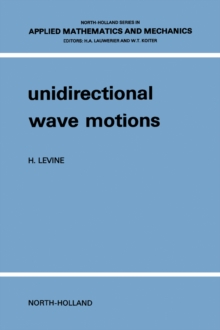 Unidirectional wave motions