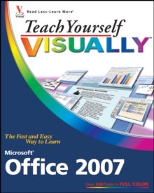 Teach Yourself Visually Microsoft Office 2007, Paperback Book Teach Yourself Visually Microsoft Office 2007, Paperback Book