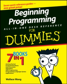 Beginning Programming All-In-One Desk Reference for Dummies, Paperback Book Beginning Programming All-In-One Desk Reference for Dummies, Paperback Book