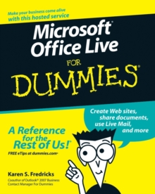 Microsoft Office Live For Dummies, Paperback Book Microsoft Office Live For Dummies, Paperback Book