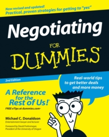 Negotiating For Dummies