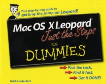 Mac OS X Leopard Just the Steps For Dummies