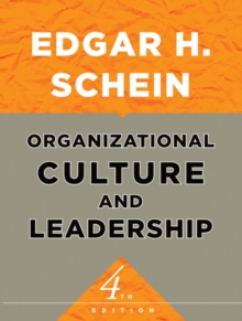 Organizational Culture and Leadership, Paperback Book Organizational Culture and Leadership, Paperback Book