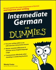 Intermediate German For Dummies, Paperback Book Intermediate German For Dummies, Paperback Book