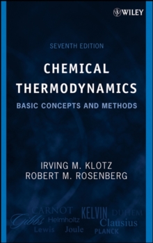 Chemical Thermodynamics : Basic Concepts and Methods