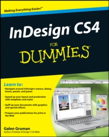 InDesign CS4 For Dummies, Paperback Book InDesign CS4 For Dummies, Paperback Book