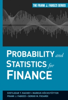 Probability and Statistics for Finance, Hardback Book Probability and Statistics for Finance, Hardback Book