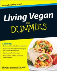 Living Vegan For Dummies, Paperback Book Living Vegan For Dummies, Paperback Book