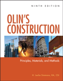 Olin's Construction : Principles, Materials, and Methods, Hardback Book Olin's Construction : Principles, Materials, and Methods, Hardback Book