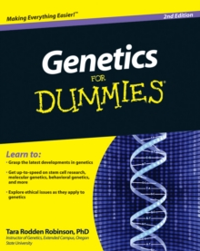 Genetics For Dummies, Paperback Book Genetics For Dummies, Paperback Book