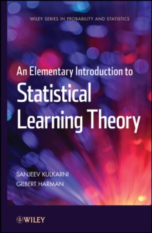 An Elementary Introduction to Statistical Learning Theory, Hardback Book An Elementary Introduction to Statistical Learning Theory, Hardback Book