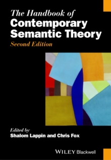 The Handbook of Contemporary Semantic Theory, Hardback Book The Handbook of Contemporary Semantic Theory, Hardback Book