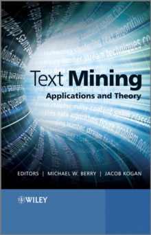 Text Mining : Applications and Theory