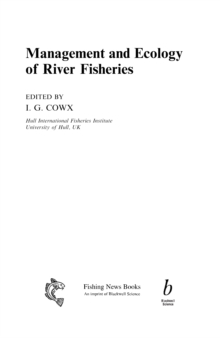 Management and Ecology of River Fisheries