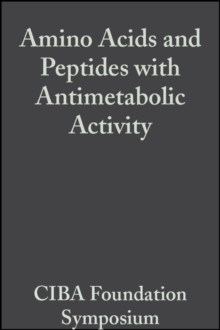 Amino Acids and Peptides with Antimetabolic Activity