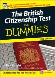 The British Citizenship Test For Dummies, Paperback Book The British Citizenship Test For Dummies, Paperback Book