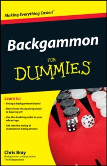 Backgammon for Dummies, Paperback Book Backgammon for Dummies, Paperback Book