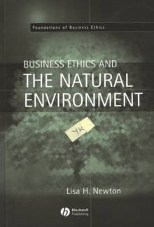 Business Ethics and the Natural Environment