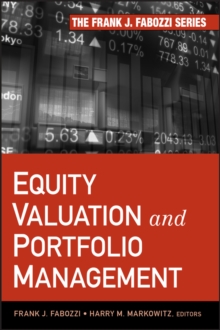 Equity Valuation and Portfolio Management, Hardback Book Equity Valuation and Portfolio Management, Hardback Book
