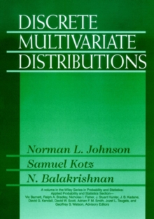 Discrete Multivariate Distributions, Hardback Book Discrete Multivariate Distributions, Hardback Book
